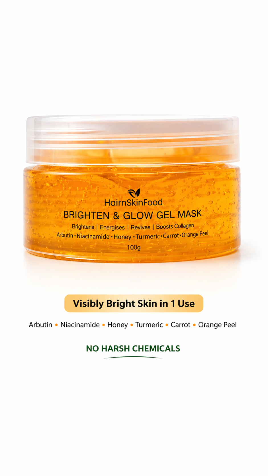 Brighten & Glow Gel Mask With Free Applicator
