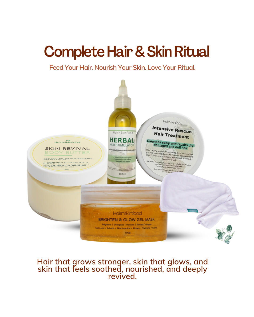 The Complete Hair & Skin Ritual